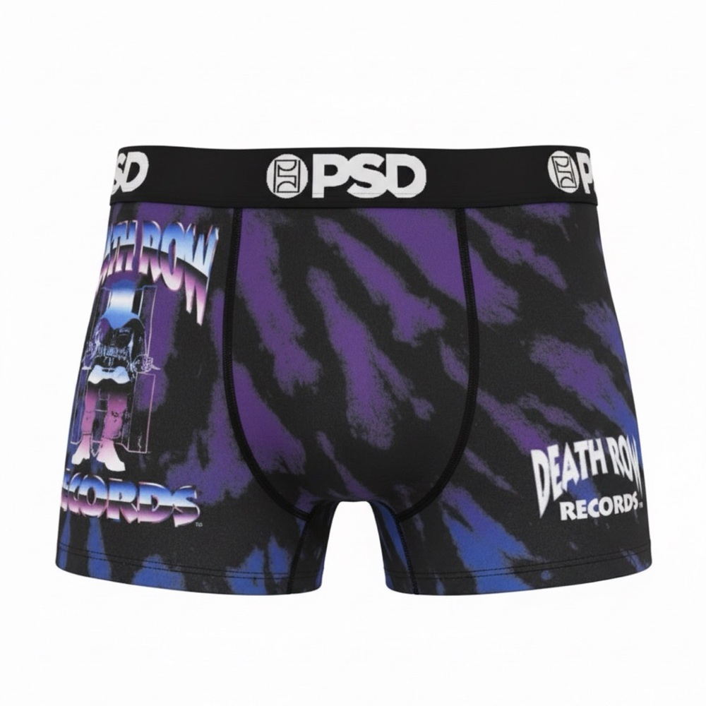PSD Graphic Boxer Briefs Death Row Records Metal Death Women’s Size Medium NWT
